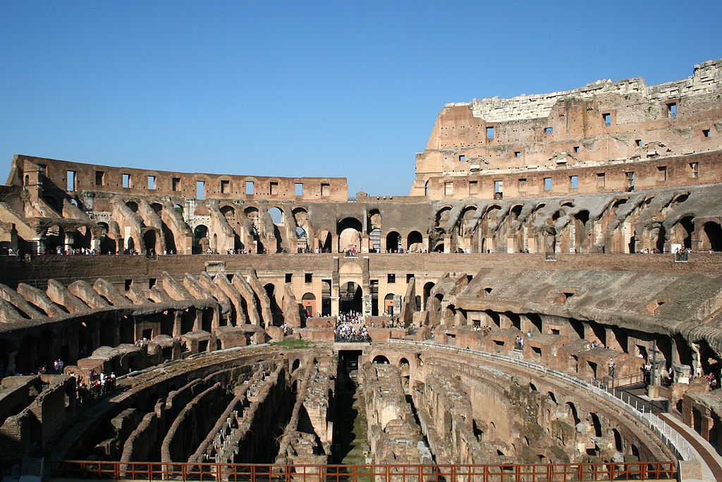 Romes Construction Of The Amphitheater