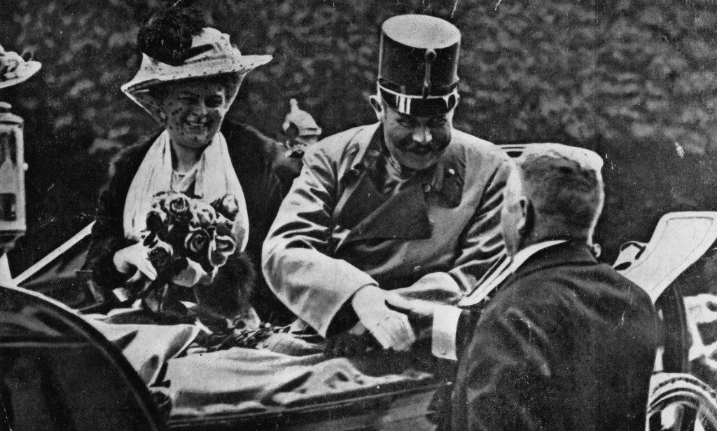 Archduke Franz Ferdinand and his wife Sophie shortly before they died. Source: pbs.org