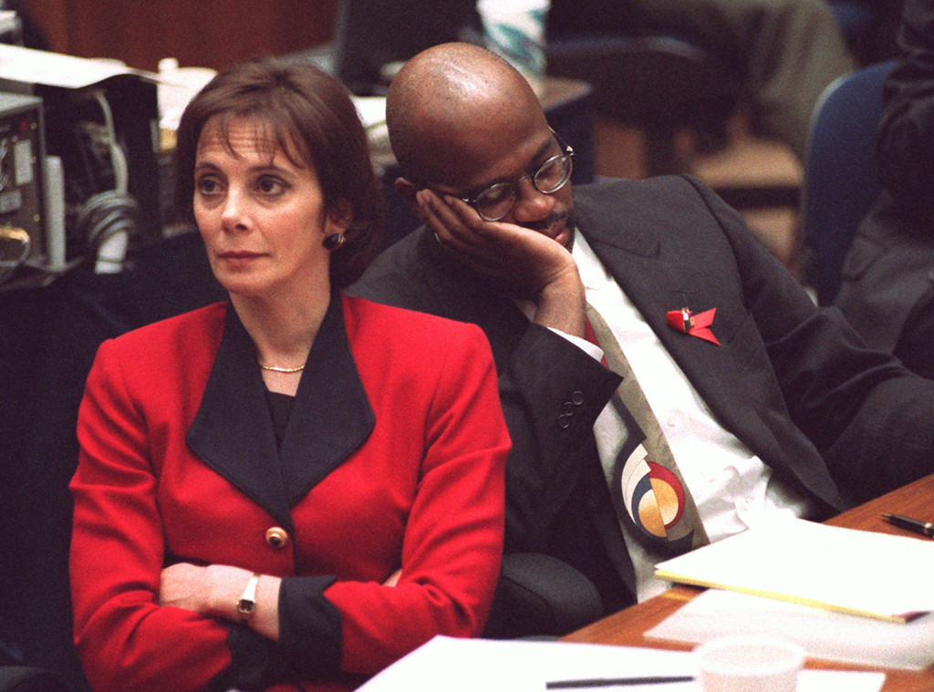 Prosecutors Marcia Clark and Christopher Darden seek life without parole fo...