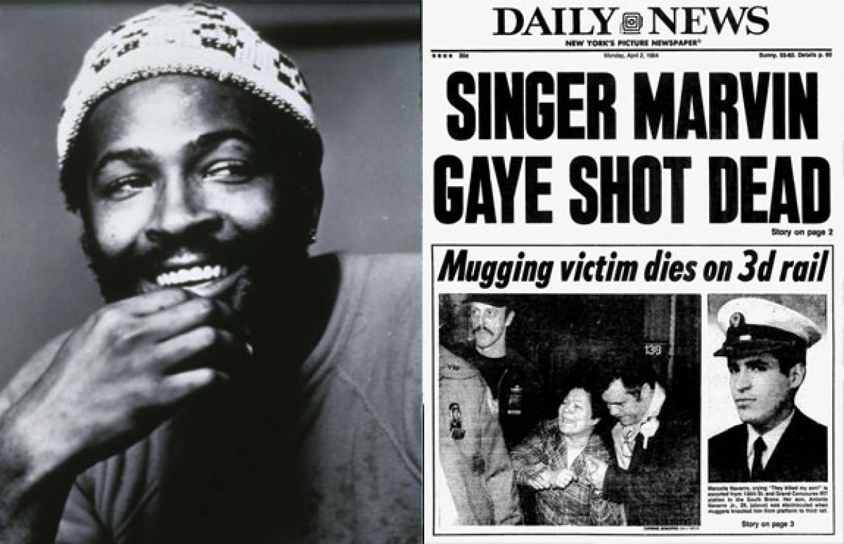 3. 1984: Soul Singer Marvin Gaye is Killed. 