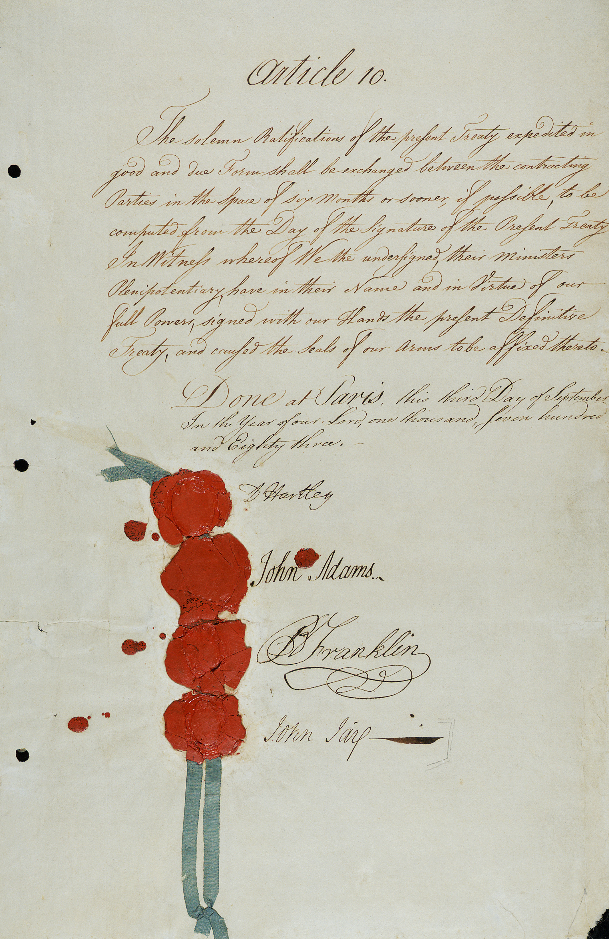 the-treaty-of-paris-of-1783-the-end-to-the-revolutionary-war