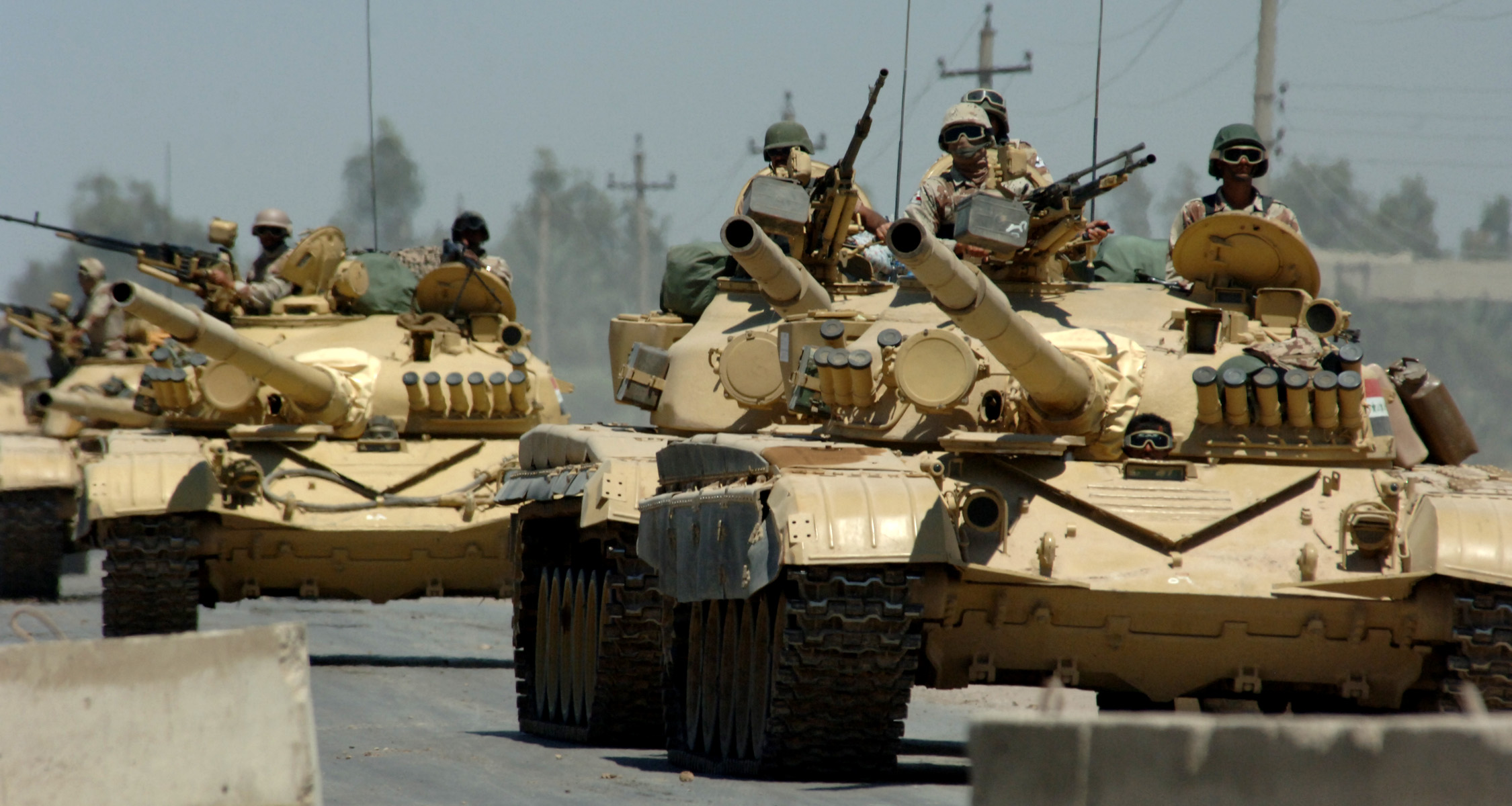 first tank battle in iraq