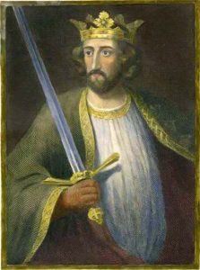 Painting of King Edward I PHOTO: skepticism.org