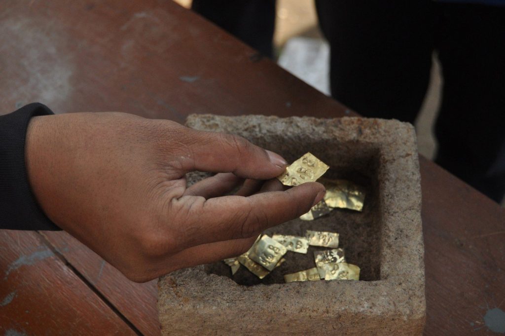 Ancient Inscribed Gold Plates Found On Island Of Indonesia