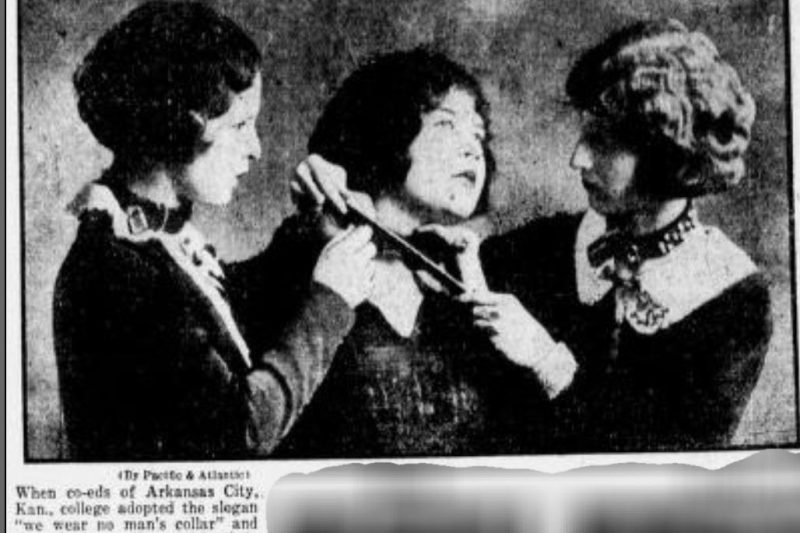 The 1925 Kansas College Dog Collar Protest