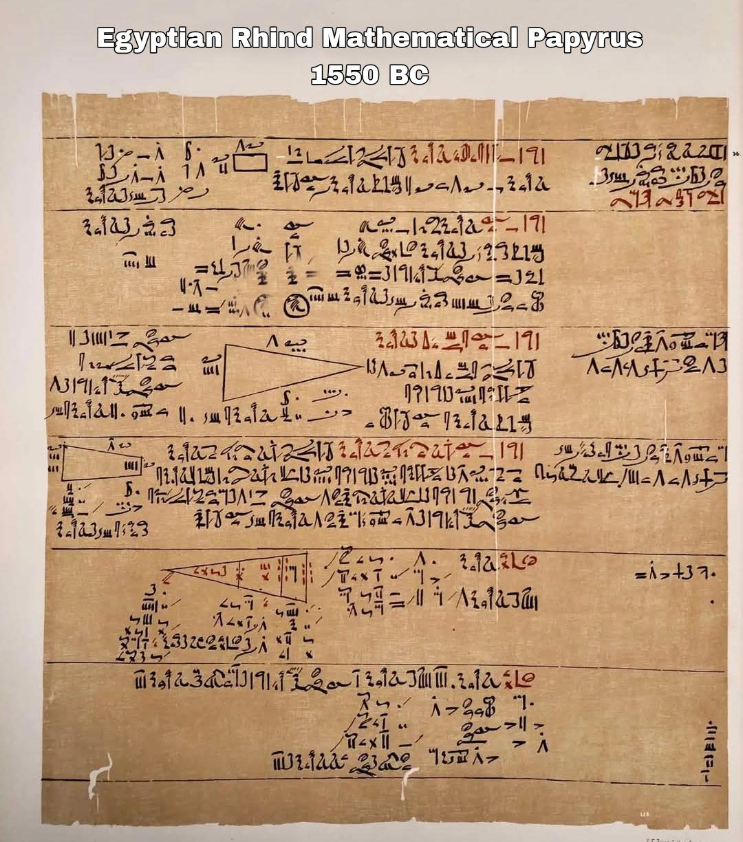Inside a 3,500‑Year‑Old Egyptian Geometry Papyrus