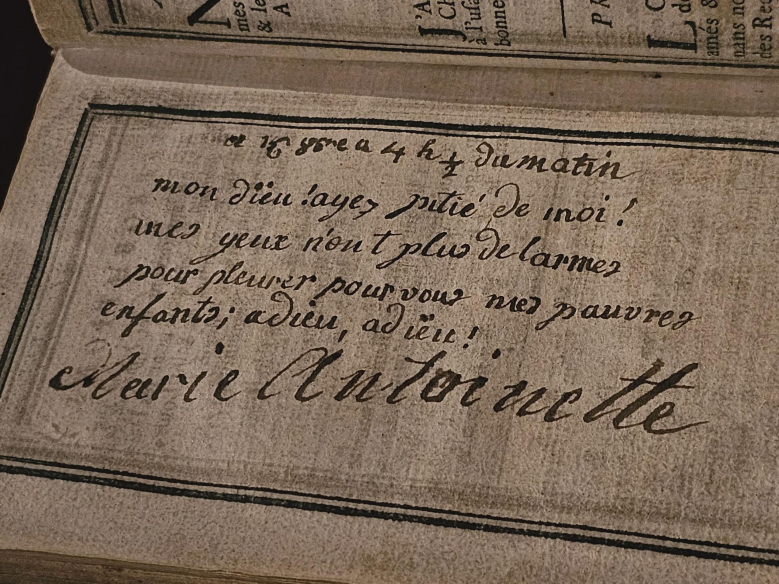 Marie Antoinette’s Final Note vs Her Myth