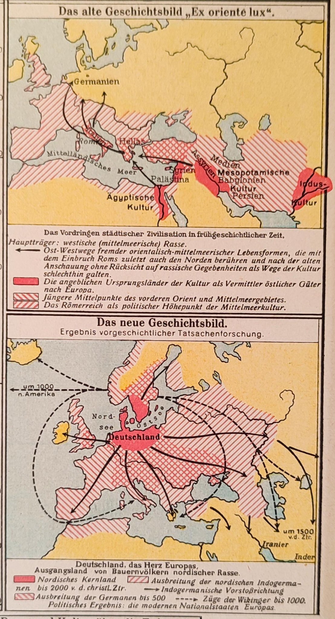 Nazi ‘Cradle of Civilization’ Map vs Real History