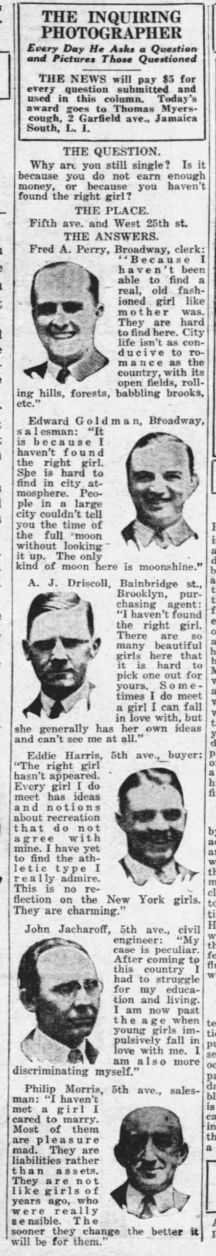 What If 1920s Men Had Married Earlier?