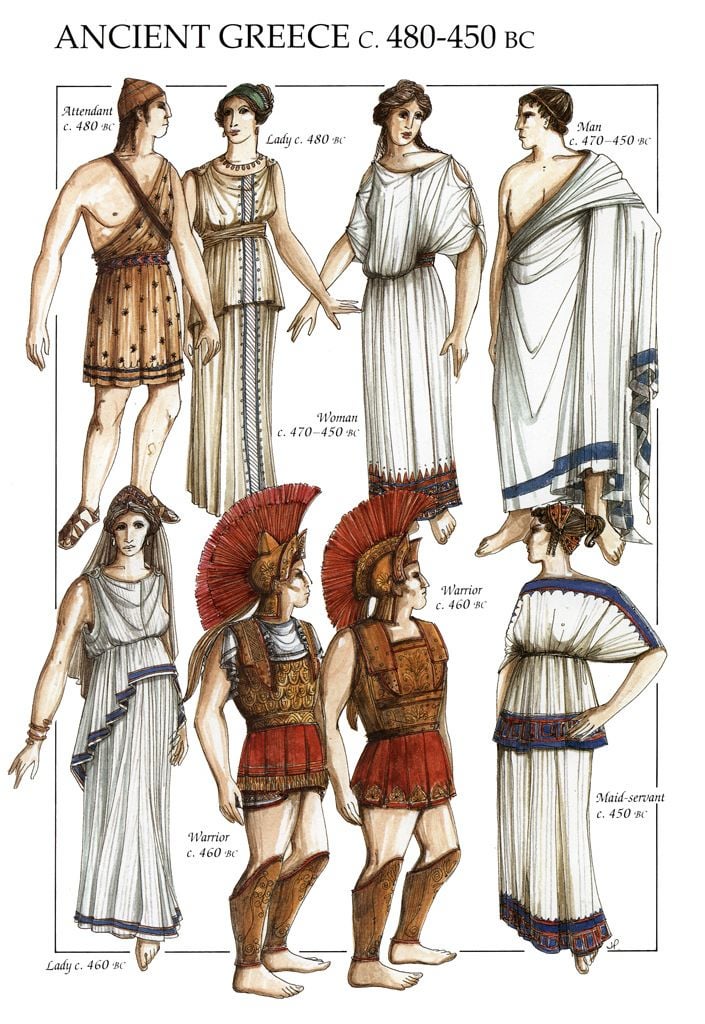 Why Greek Clothing Changed After the Bronze Age