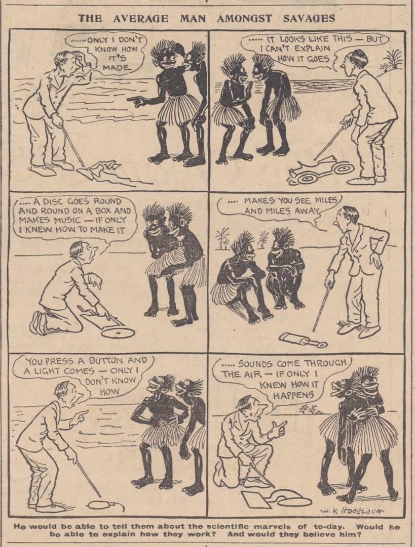 “The Average Man Amongst Savages”: What It Meant in 1926