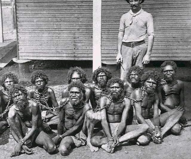 Chained Aboriginal Prisoners in Colonial Australia